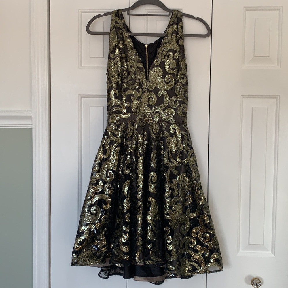 Allison Parris Sequin Dress
